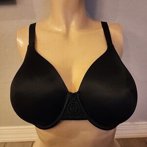 Vanity Fair Black Beauty Back Smoothing Full-Figure Contour Bra 76380 42G